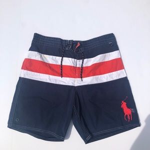 Polo swim trunks